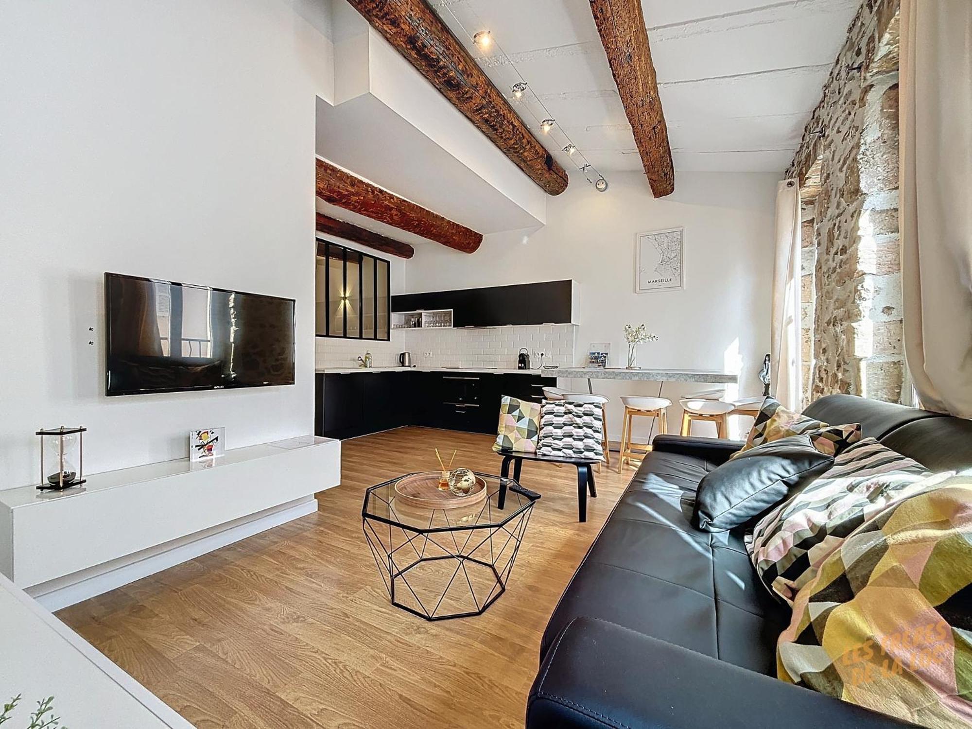 Charmant Appartement Au Vieux-Port - Climatisation - Les Freres De La Loc' Марсилия Екстериор снимка
